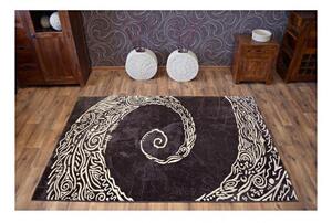 Luxusný kusový koberec akryl Perry hnedý 80x150cm