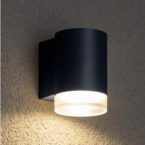 Brilagi - Vonkajšie nástenné svietidlo MATERA 1xGU10/30W/230V antracit IP54