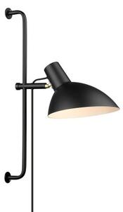 Posuvná kovová lampa Metropole grande ve skandinávském designu - černá