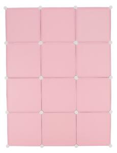 Detská modulárna skriňa Fresh Pink (ružová + detský vzor). Vlastná spoľahlivá doprava až k Vám domov. 1028922
