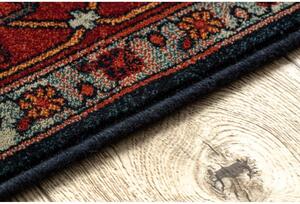 Vlnený kusový koberec Tesoro vínovo modrý 170x235cm