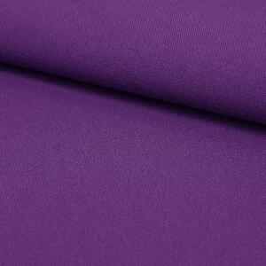 Jednofarebná látka Panama stretch MIG18 fialová, šírka 150 cm