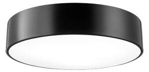NOVA LUCE Moderní přisazené stropní svítidlo Finezza v několika variantách - černá, 500 mm, 120 mm