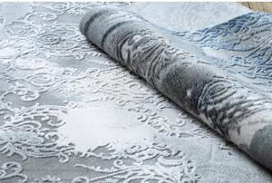 Luxusný kusový koberec akryl Hans sivý 80X150 80x150cm