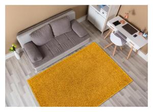 Kusový koberec Shaggy Sofia žltý 80x150cm