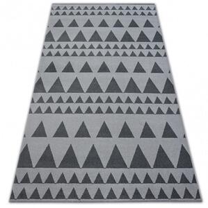 Luxusný kusový koberec Efra šedý 80x150cm