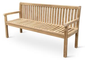 Kingsbury záhradná lavica teak 180 cm