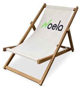 Plážové skladacie kreslo NOELA béžová