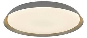 NORDLUX Minimalistické stmívatelné stropní LED svítidlo NORDLUX Piso - šedá