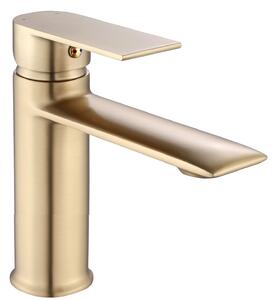 Umývadlová batéria REA Veneta Brush Gold Nízka