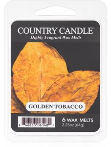 Country Candle Golden Tobacco vosk do aromalampy 64 g