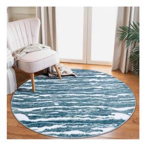 Kusový koberec Daryl modrý kruh 160cm