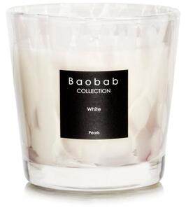 Baobab Collection Pearls White vonná sviečka 8 cm