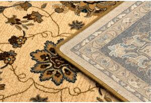 Vlnený kusový koberec Tari hnedý 135x200cm
