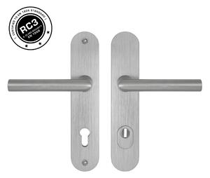 MPK - SECURO A01 PLUS - SO FAVORIT kľučka/kľučka 72 mm Nerez matná
