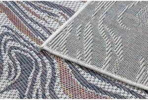 Kusový koberec Vlny modrý 200x290cm