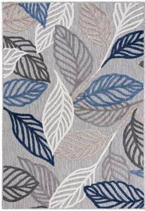 Kusový koberec Listy sivý 80x150cm