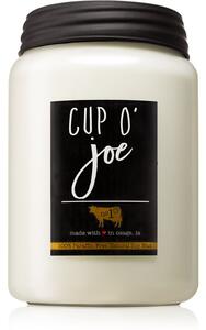 Milkhouse Candle Co. Farmhouse Cup O' Joe vonná sviečka Mason Jar 737 g