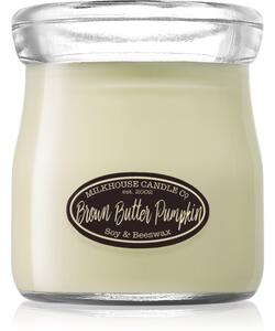 Milkhouse Candle Co. Creamery Brown Butter Pumpkin vonná sviečka Cream Jar 142 g