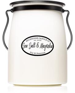 Milkhouse Candle Co. Creamery Sea Salt & Magnolia vonná sviečka Butter Jar 624 g