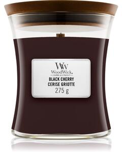 Woodwick Black Cherry vonná sviečka s dreveným knotom 275 g