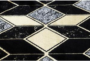 Kusový koberec Jón čierny 2 kruh 120cm
