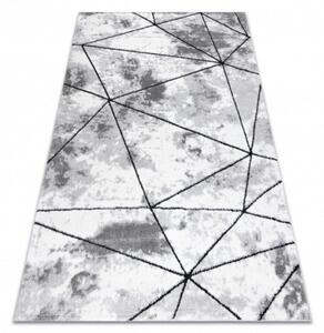 Kusový koberec Polygons šedý 200x290cm