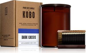 KOBO Woodblock Dark Cassis vonná sviečka 425 g