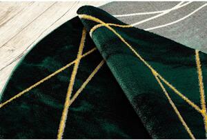 Kusový koberec Teo zelený kruh 200cm
