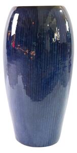Provencelia keramický kvetináč Milano 61 x 31 cm Tmavě modrá