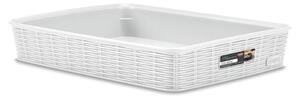 STEFANPLAST Úložný kôš Elegance L, biely