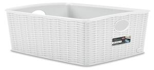 STEFANPLAST Úložný kôš Elegance L High, biely