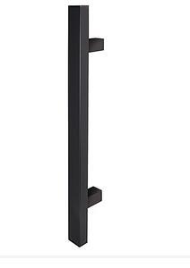 Madlo COBRA 1031 (MATNÁ ČIERNA) - dĺžka 400 mm, 500 mm, 600 mm, 800 mm, 1000 mm, 1400 mm, 600 mm, COBRA ČIERNA