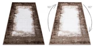 Luxusný kusový koberec akryl Omin hnedý 80x150cm