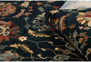 Vlnený kusový koberec Latica modrý 100x150cm