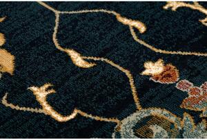 Vlnený kusový koberec Latica modrý 300x400cm