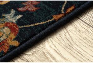Vlnený kusový koberec Latica modrý 200x200cm