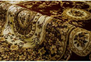Kusový koberec klasický vzor 3 hnedý . 300x400cm