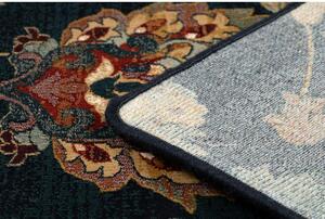 Vlnený kusový koberec Latica modrý 200x200cm