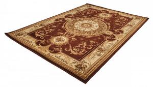Kusový koberec klasický vzor 3 hnedý . 160x220cm
