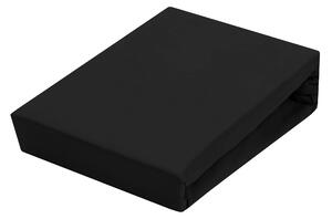 Aga Prestieradlo JERSEY PARIS 180x200 cm Farba: čierna