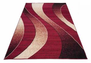 Kusový koberec PP Mel vínový 60x100cm