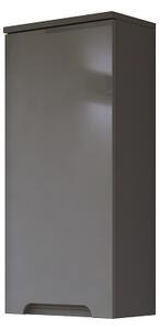 ArtCom Kúpelňová zostava GALAXY Grafit Galaxy: skrinka so zrkadlom 840 - (68 x 60 x 20 cm)