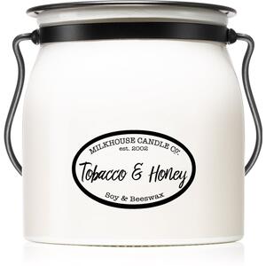 Milkhouse Candle Co. Creamery Tobacco & Honey vonná sviečka Butter Jar 454 g