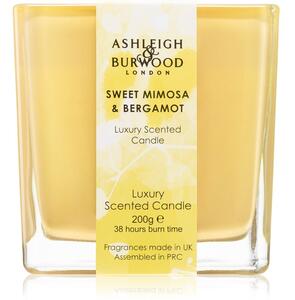 Ashleigh & Burwood London Life in Bloom Sweet Mimosa & Bergamot vonná sviečka 200 g