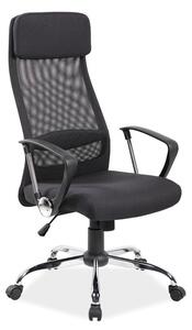 Kancelárska stolička Q-345 čierna