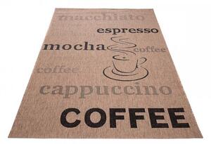 Kusový koberec Seiko kávový 200x290cm