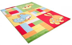 Detský kusový koberec Manny zelený 240x330cm