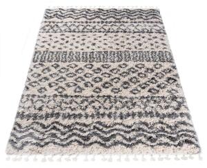 Kusový koberec shaggy Alsea krémový 2 60x100cm