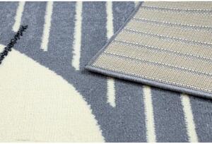 Detský kusový koberec PP Cat šedý 140x190cm